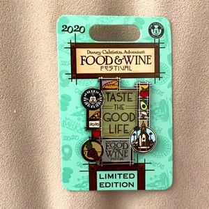 Disney pin - NEW - food and wine festival 20’